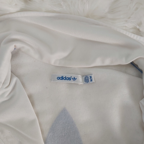 Adidas White Blue Original Firebird Track Jacket - Picture 7 of 11
